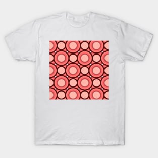 Retro Midcentury Modern Circles T-Shirt